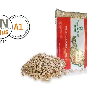 Dřevěné pelety TIGER BRIKWOOD ENplus A1, smrk, 1050 kg