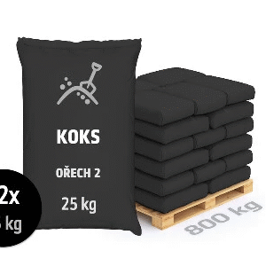 Koks, ořech 2, 800 kg